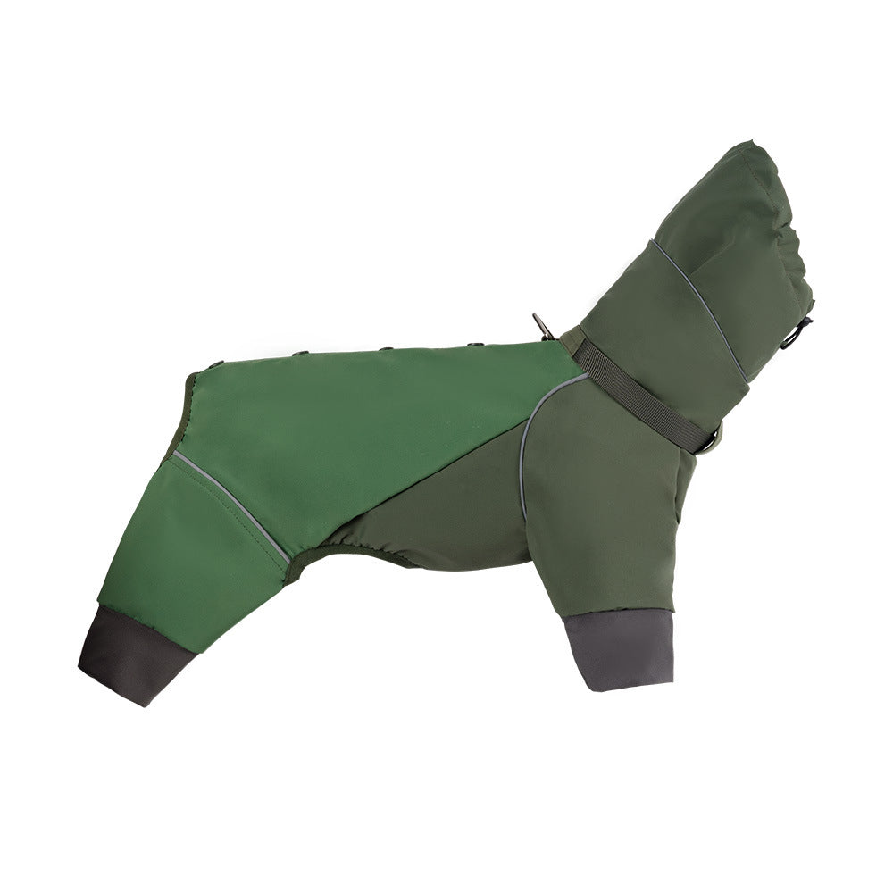 Hundejacke Vollschutz Outdoor – Farbblockiert – Bild 7 | LuxeStyle