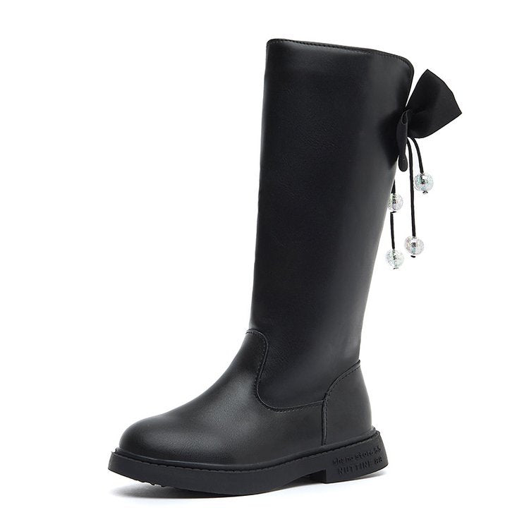 Retro Lederstiefel für Kinder – Bild 3 | LuxeStyle