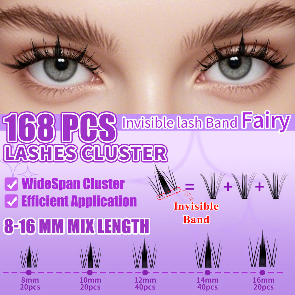 Falsche Wimpern im Naturlook