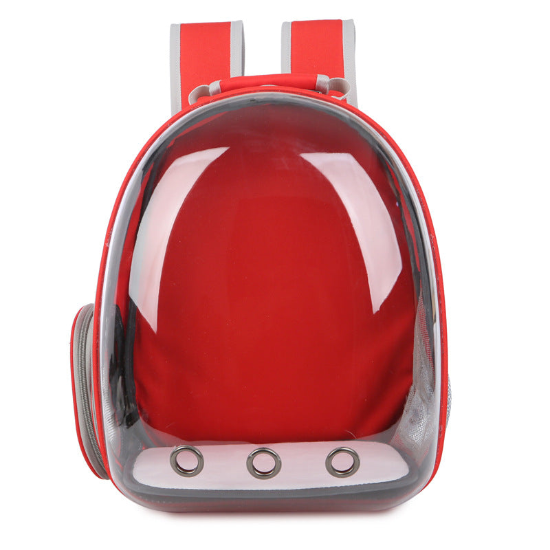 Tote für Haustiere – transparenter Rucksack mit Platz – Bild 8 | LuxeStyle