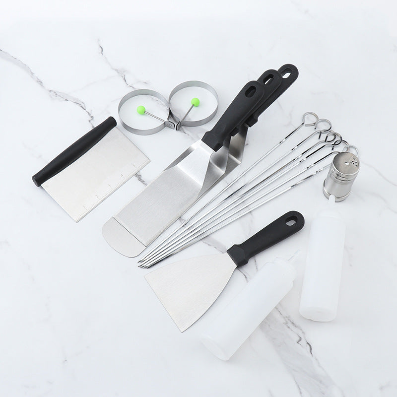 Stahl-Grillwerkzeug-Set – Bild 2 | LuxeStyle