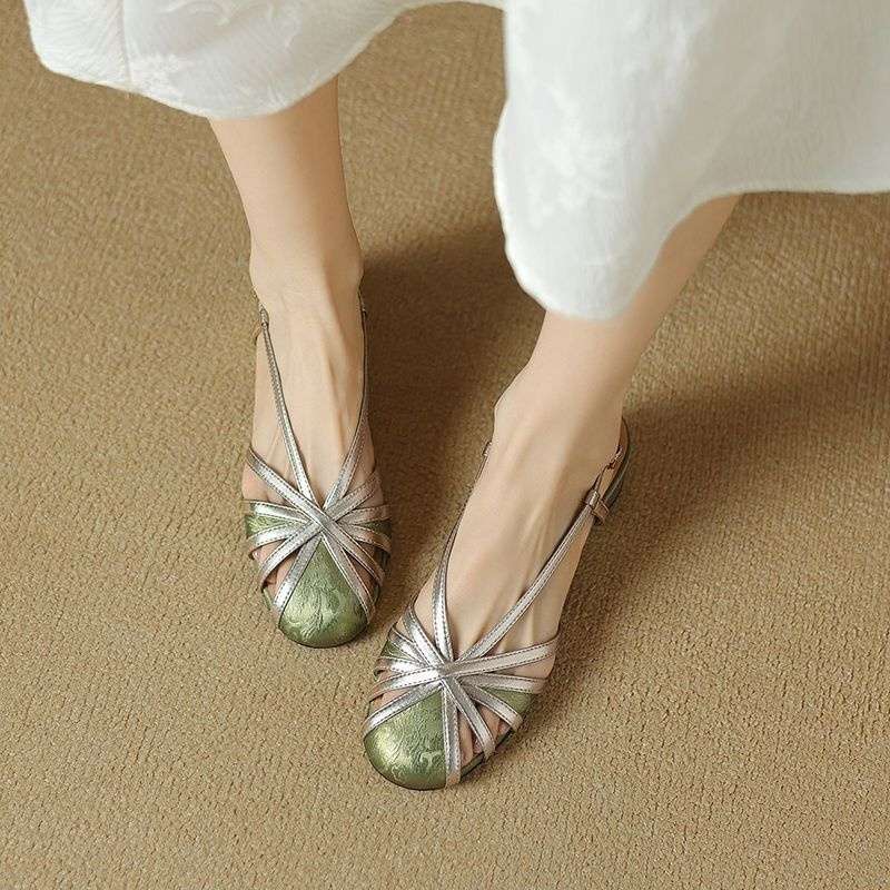 Champagner Sandalen – Bild 6 | LuxeStyle