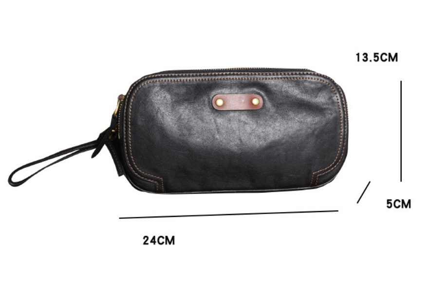 Leder-Taille-Rucksack