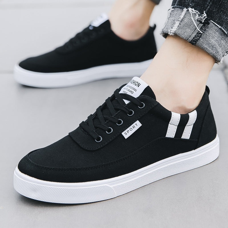 Herren Low-Top Canvas Schuhe – Bild 2 | LuxeStyle