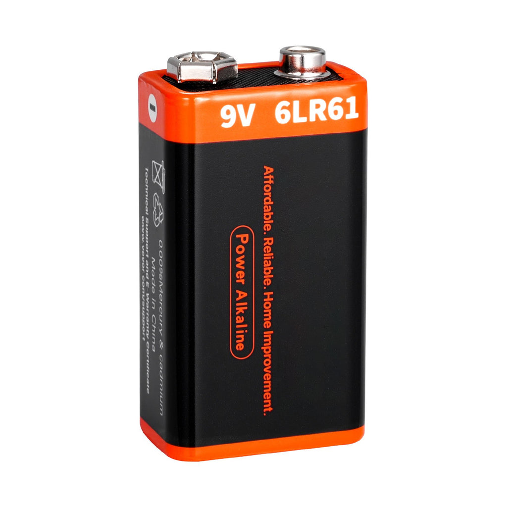 9V Alkaline Batterien, 12er-Pack