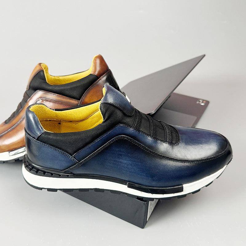 Herren Sneaker aus echtem Leder