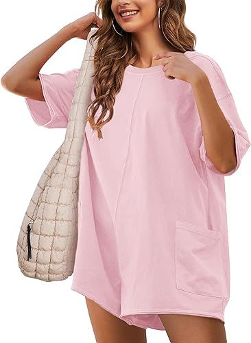 Lässiger Jumpsuit mit Shorts