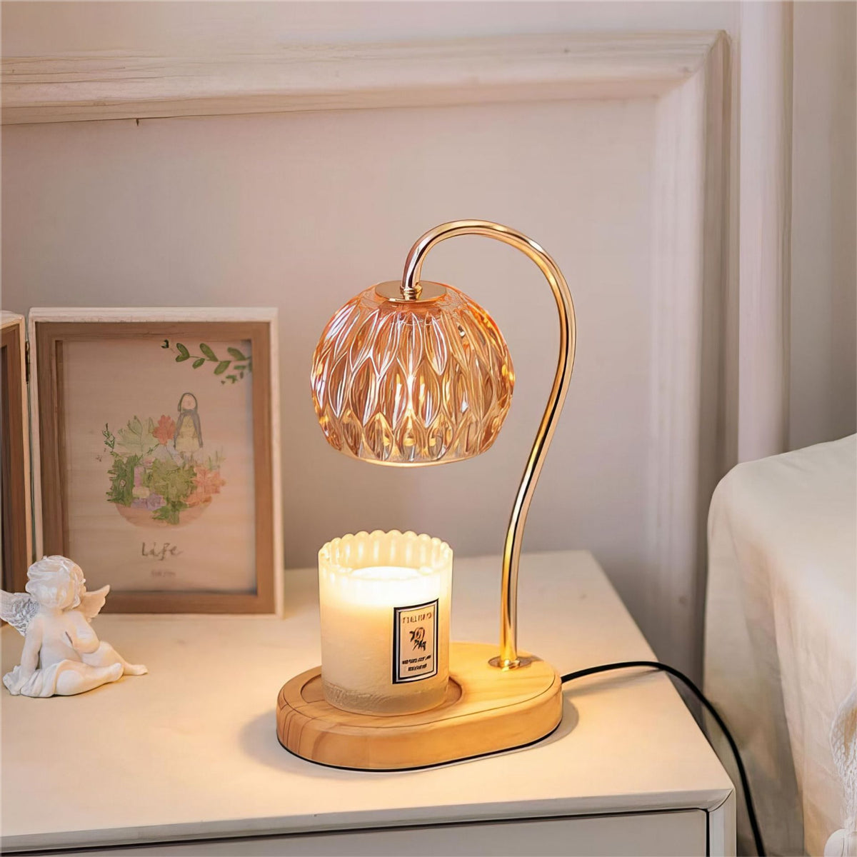 Nachtlicht aus Holz für warme Atmosphäre – Bild 7 | LuxeStyle