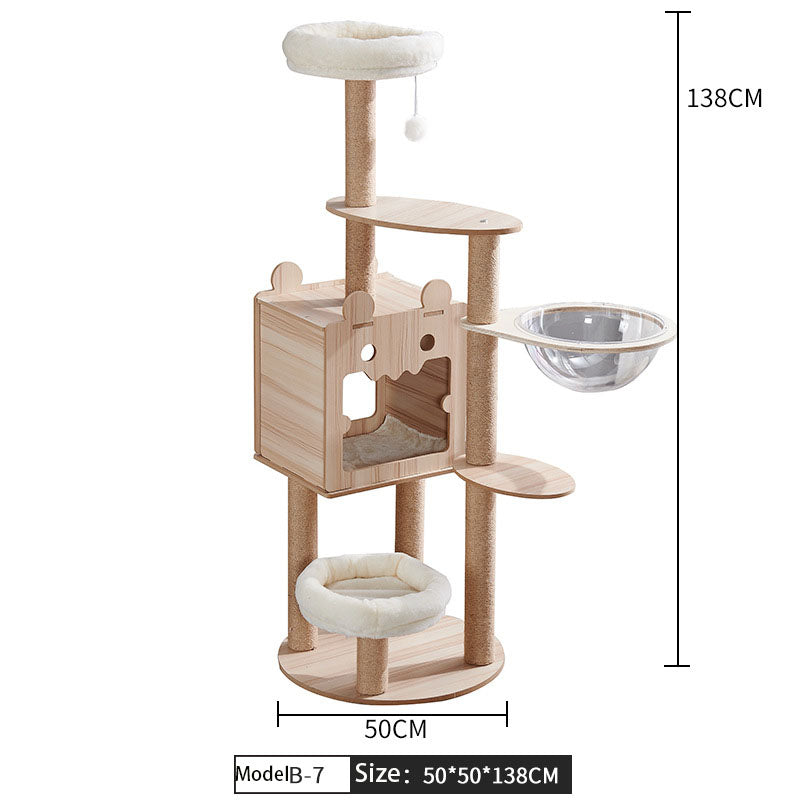 Katzen-Kratzbaum «Space Capsule»
