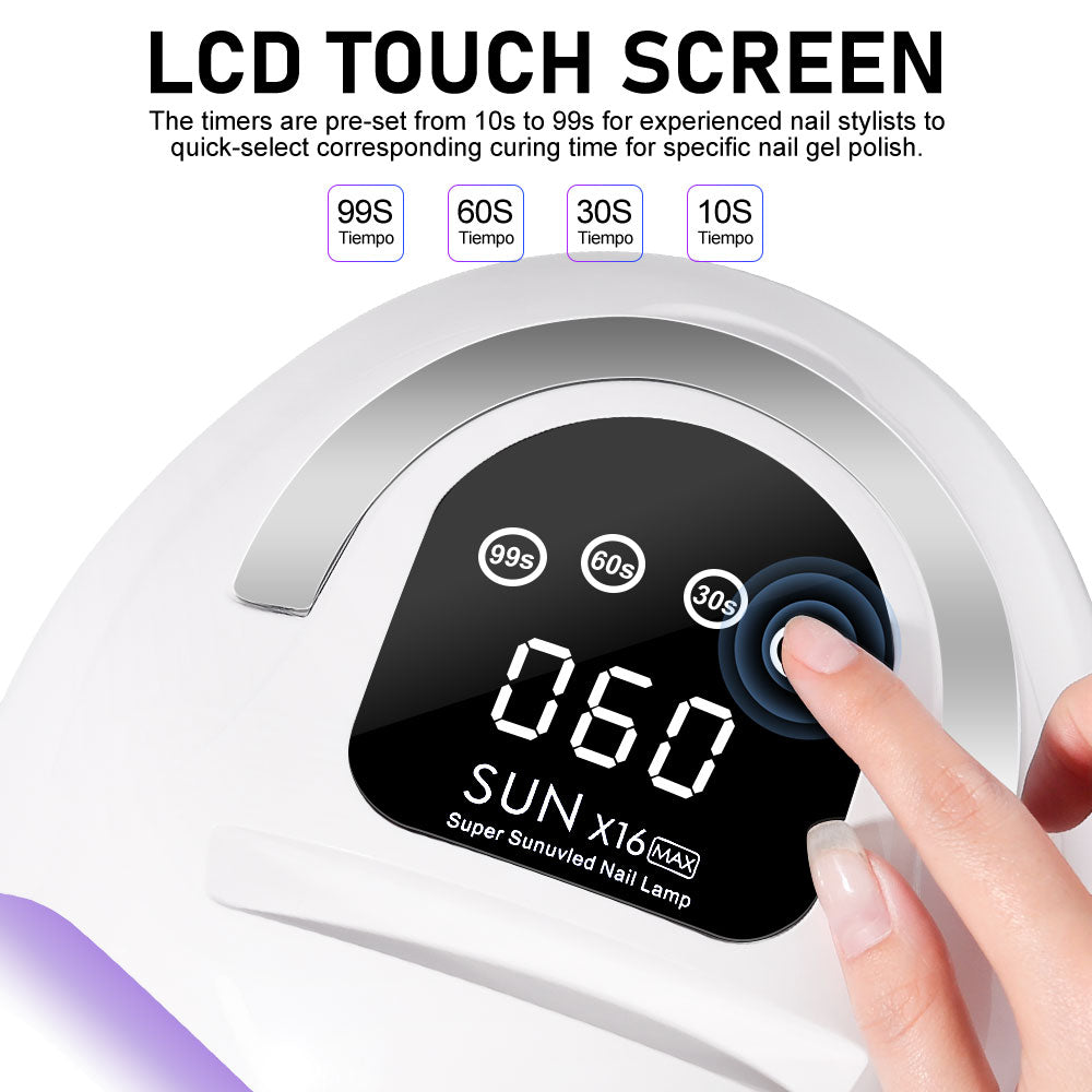 UV/LED Nagellampe für Gel-Nägel mit Touchscreen