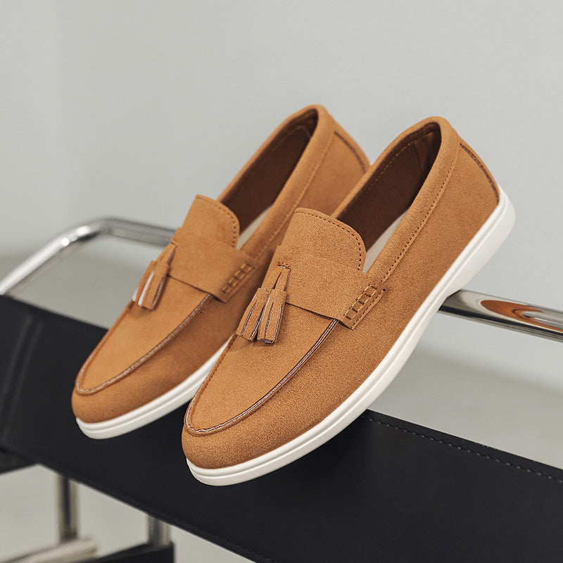 Suede Business-Casual Loafers
