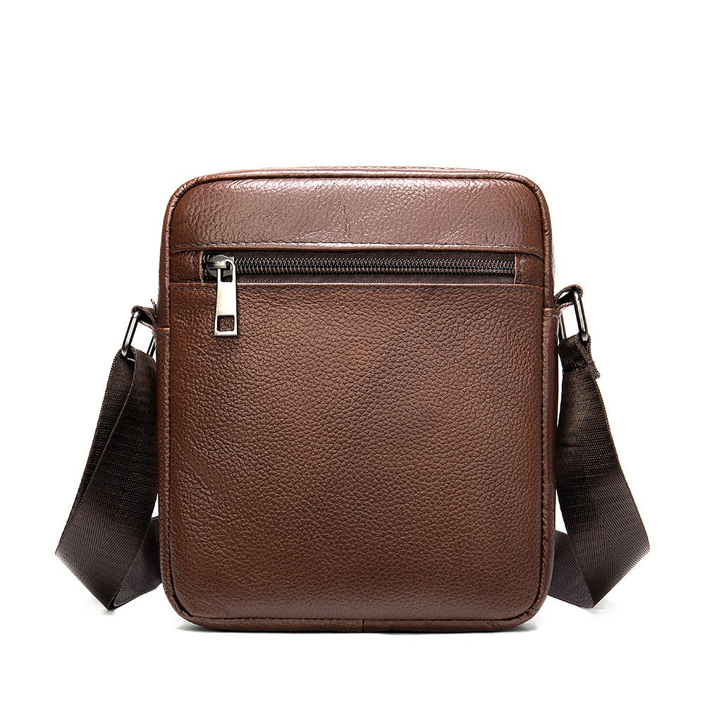 Business Herren Leder Schultertasche – Bild 12 | LuxeStyle