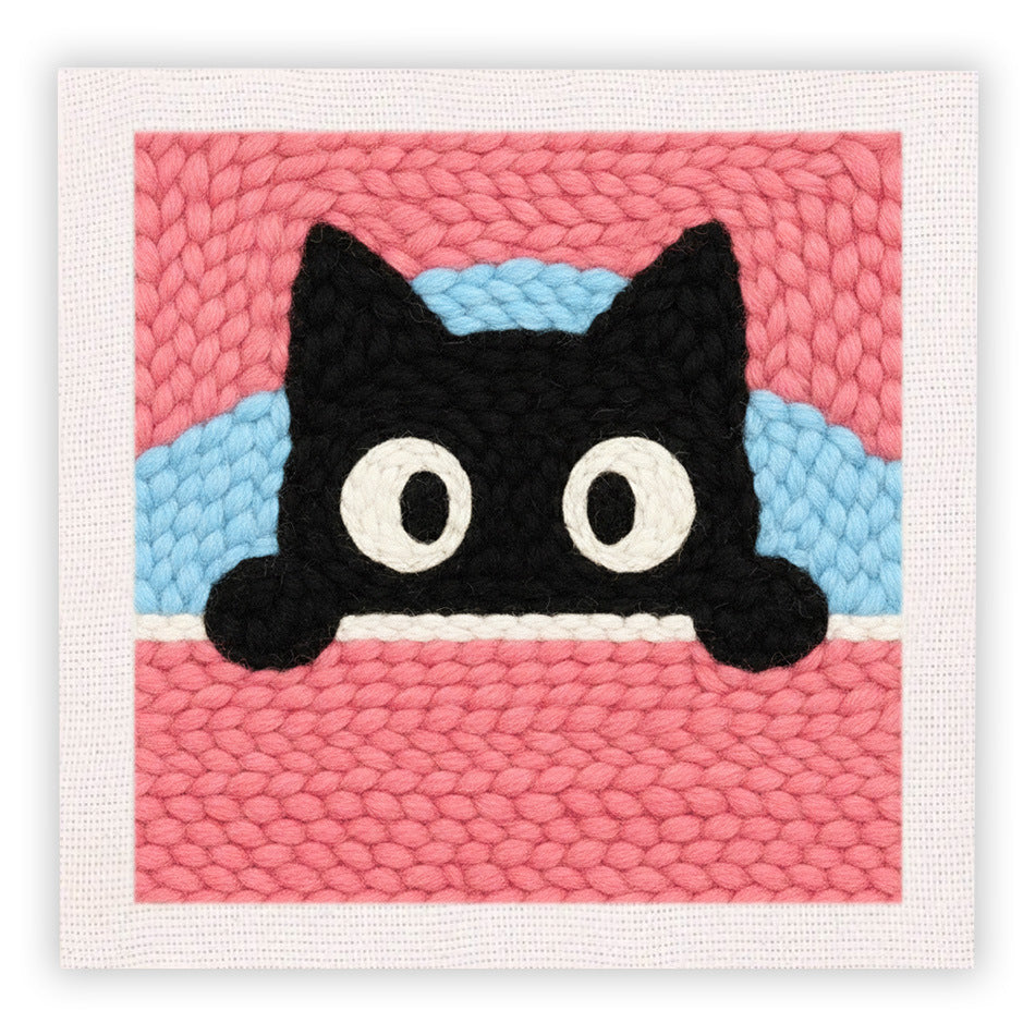 Quadratisches Stich- und Pop-Handwerksset