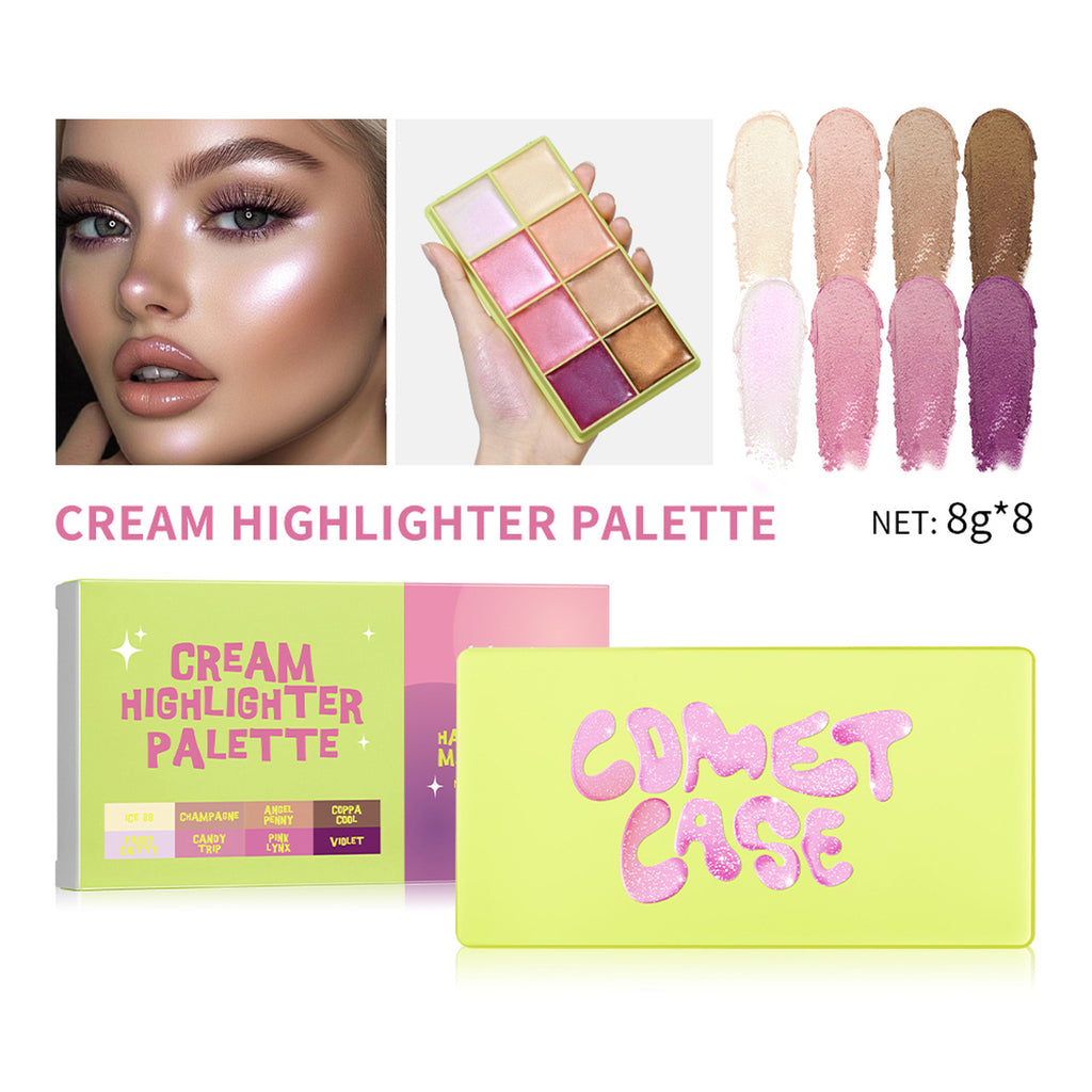8-Farben Highlighting Puder für Ausstrahlung – Bild 2 | LuxeStyle
