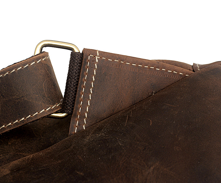Lederrucksack «Crazy Horse» im Retro-Stil – Bild 10 | LuxeStyle