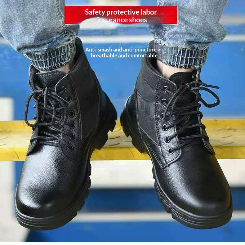 Sicherheitsschuhe High-Top mit Stahlkappe – Bild 6 | LuxeStyle