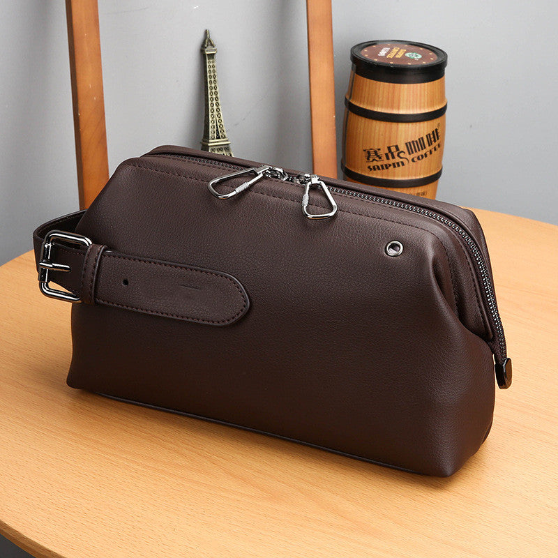 Business Handtasche aus weichem Kunstleder – Bild 3 | LuxeStyle
