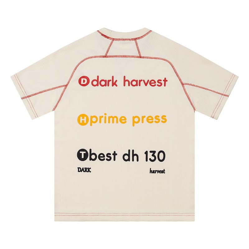 Freizeit-Shirt mit Letter-Print