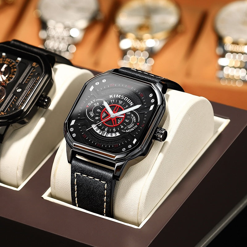 Schwarzes Armbanduhr