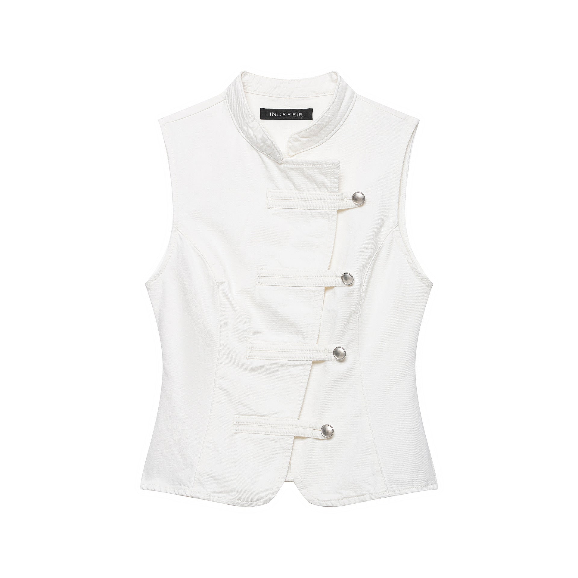 Sleeveless Denimhemd