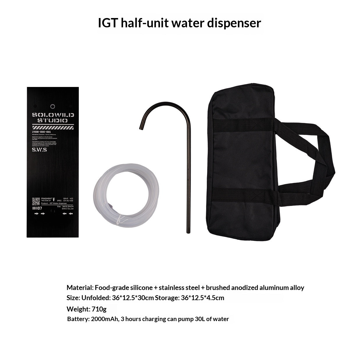 Outdoor Wasserdispenser mit Elektropumpe – Bild 2 | LuxeStyle
