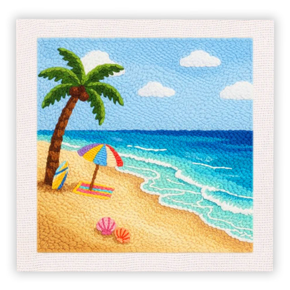 Quadratisches Stich- und Pop-Handwerksset