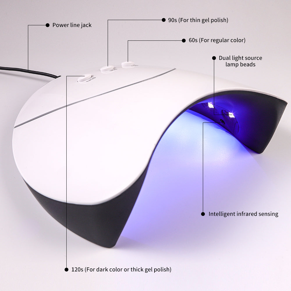 Professionelle UV/LED Nagellampe, Handgerät