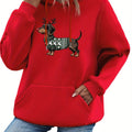 Kapuzenpullover mit überschnittenen Ärmeln – Bild 5 | LuxeStyle