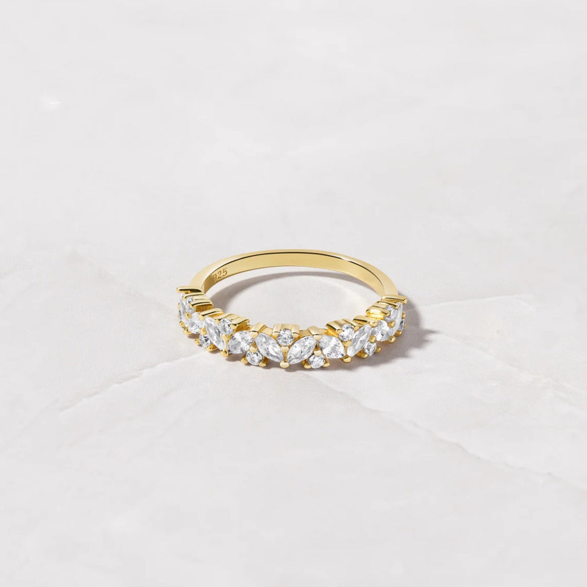 Sterling Silber Minimalistischer Ring – Bild 3 | LuxeStyle