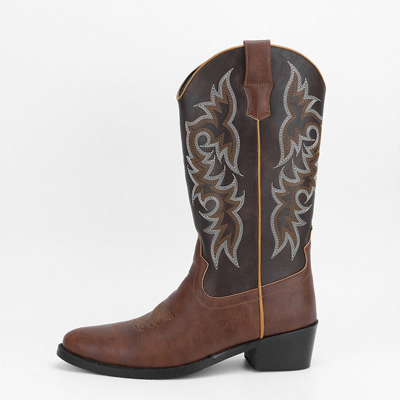 Retro High Leg Boots für Herren