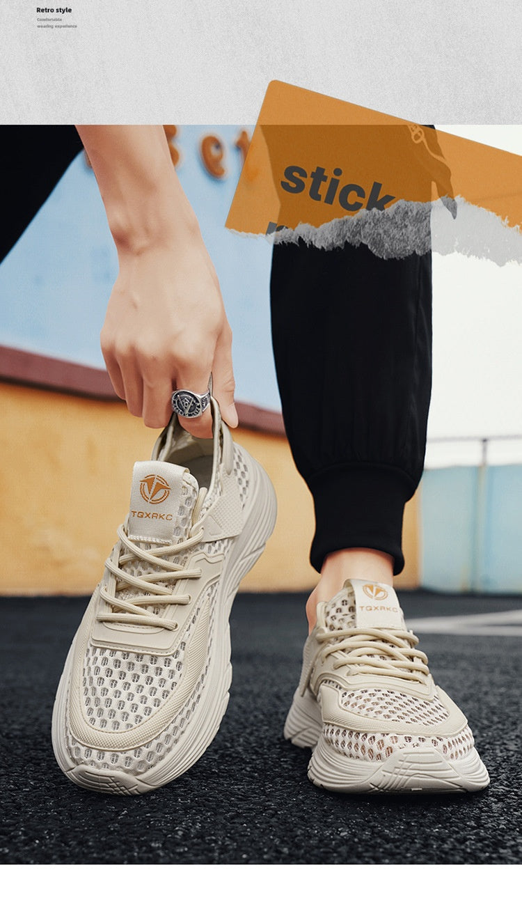 Leichter Herren-Sneaker aus Mesh – Bild 9 | LuxeStyle