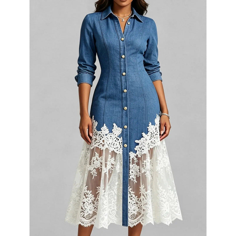 Lace Patchwork Rock
