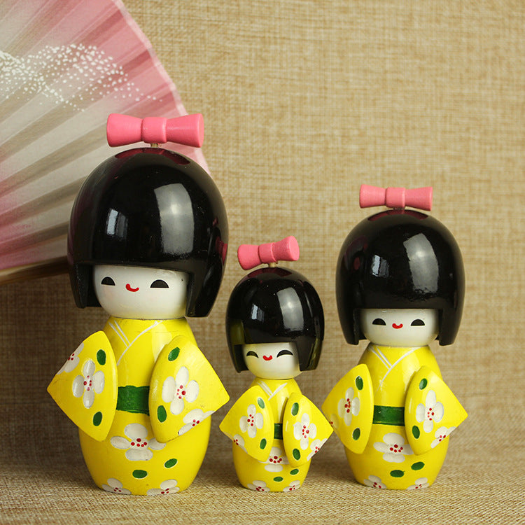 Kimono Puppe für Sushi Restaurant Deko