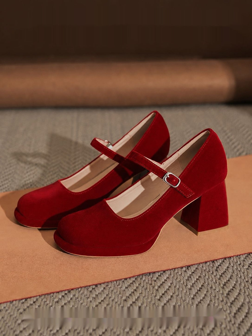 Plateau Mary Jane High Heels