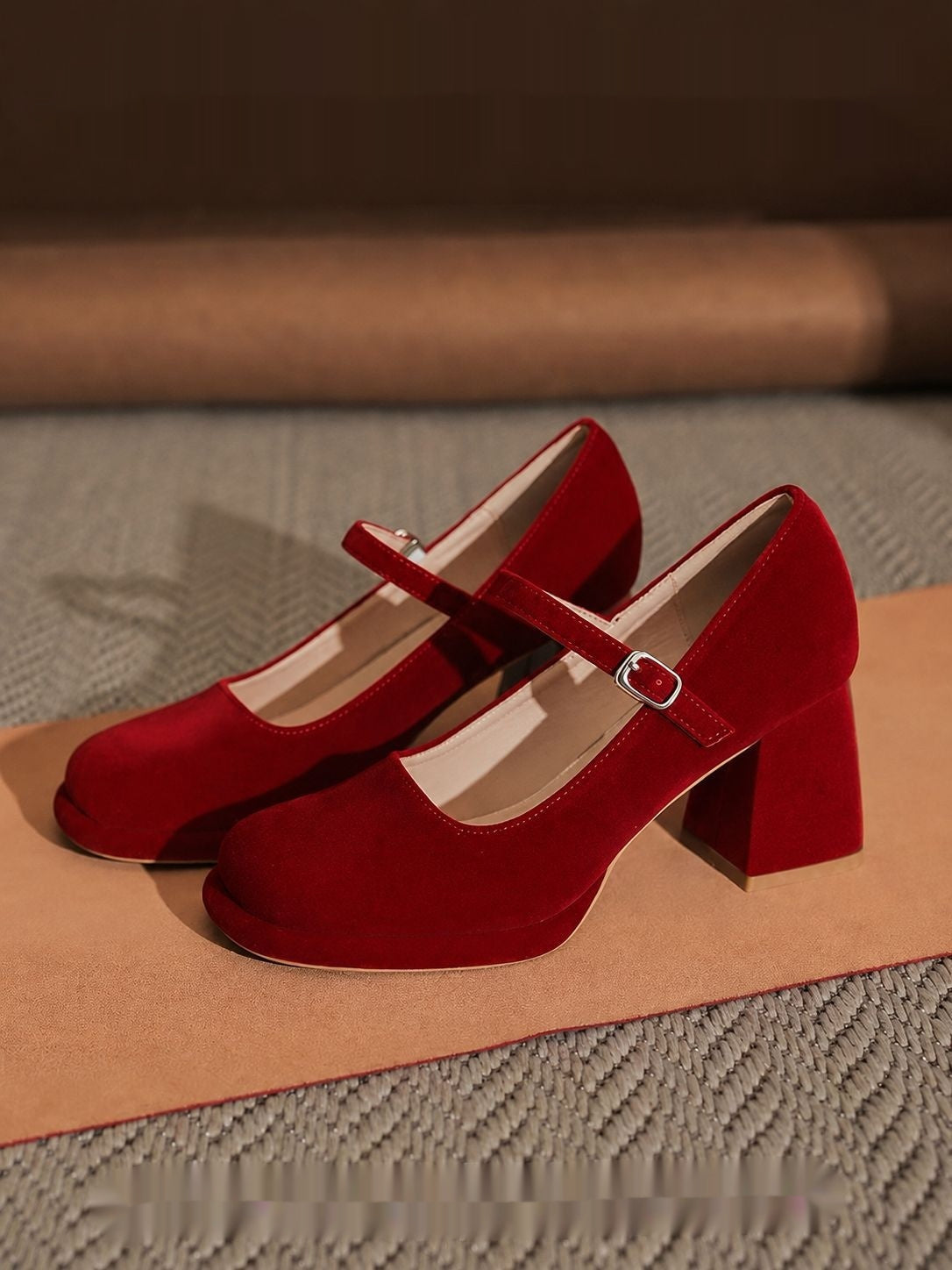 Plateau Mary Jane High Heels