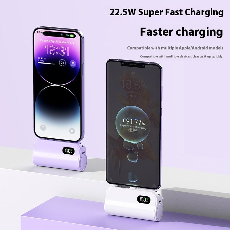 Mini Capsule Power Bank 5000 mAh