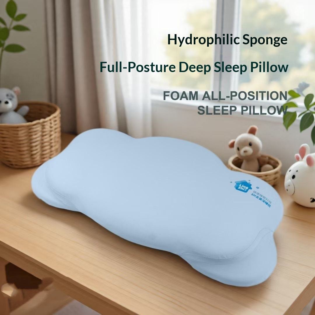 Baby-Kissen aus Memory-Schaum & hydrophiler Baumwolle