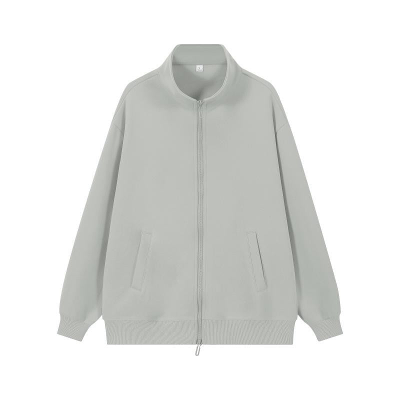 Loose-Fit Kapuzenjacke mit Reissverschluss