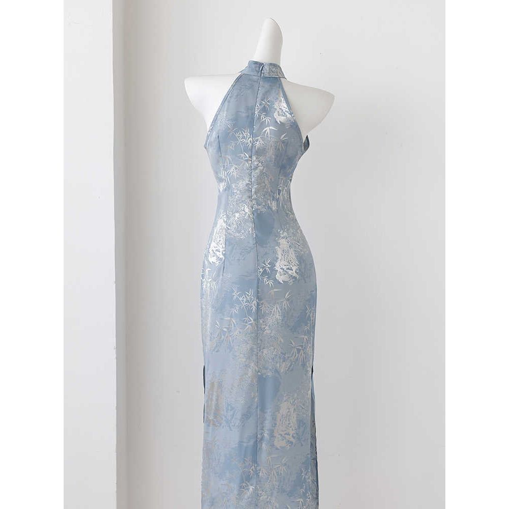 Sommerliches ärmelloses Kleid im New-Chinese-Stil – Bild 4 | LuxeStyle