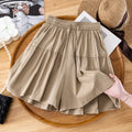 Leichte Capri Culottes mit hoher Taille