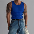 Herren Slim Fit Tanktop mit Streifen