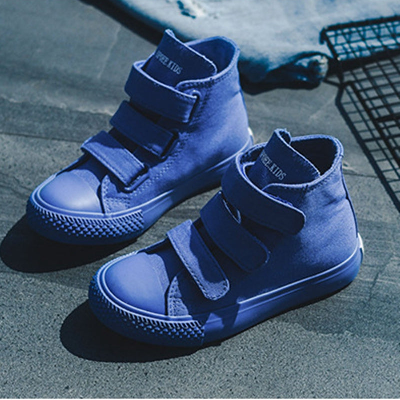 Kinder High-Top Canvas-Schuhe im Koreanischen Stil | LuxeStyle