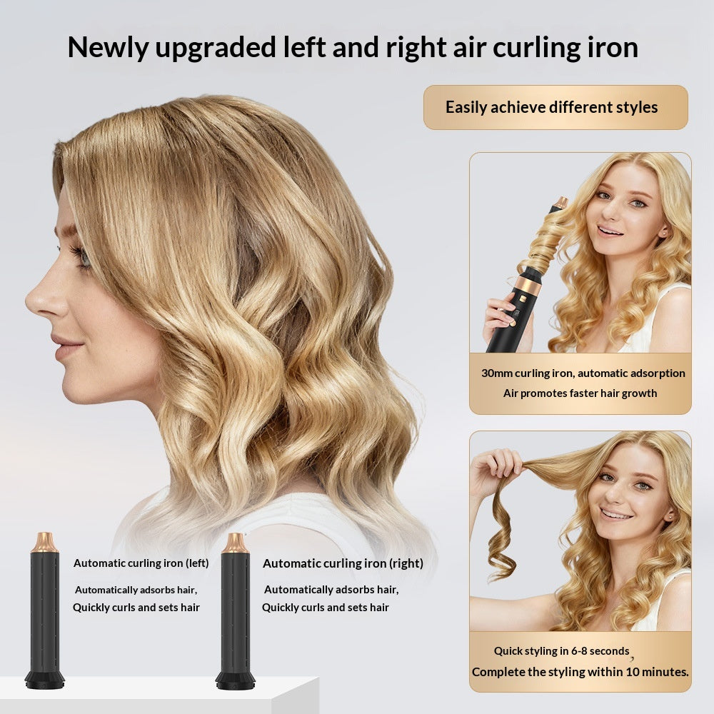6-in-1 Warmluftkamm für Styling & Volumen