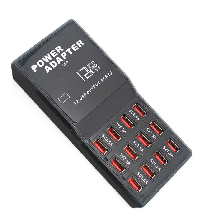 12-Port USB Smart Charger