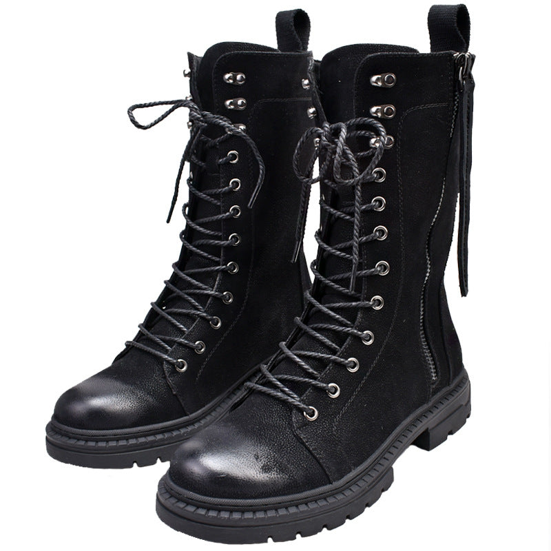 Herren-Cowboystiefel mit runder Zehenpartie – Bild 9 | LuxeStyle