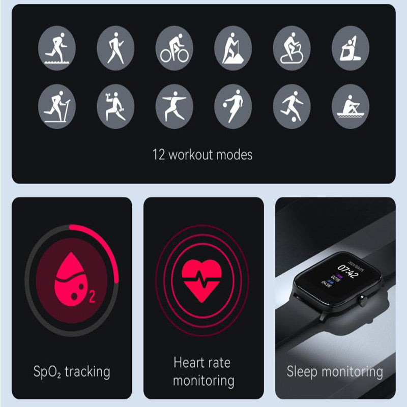 Smart Bluetooth Sportuhr mit Touchscreen – Bild 8 | LuxeStyle