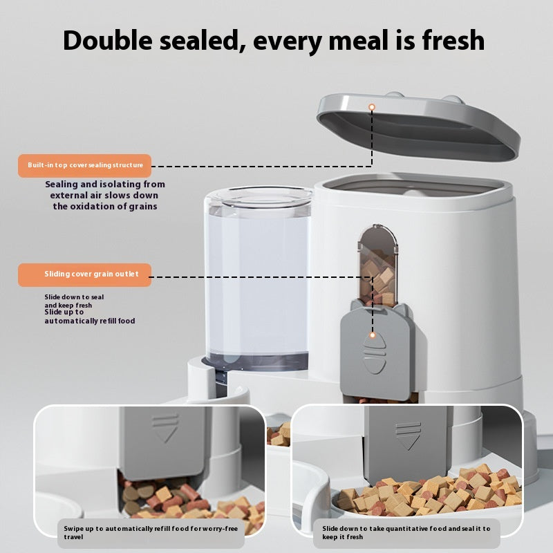 Futter- und Wasserspender 2-in-1 – Bild 5 | LuxeStyle