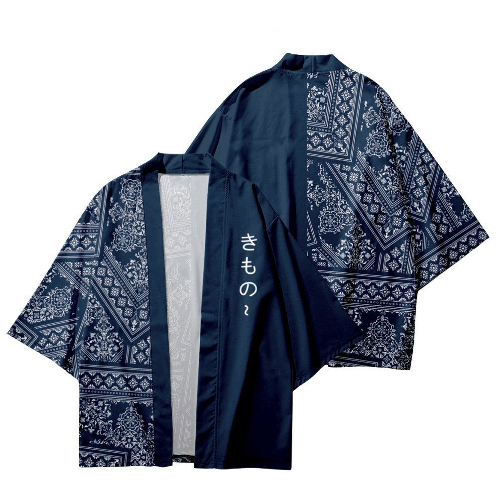 Kimono Cardigan mit Dreiviertelärmeln – Bild 14 | LuxeStyle