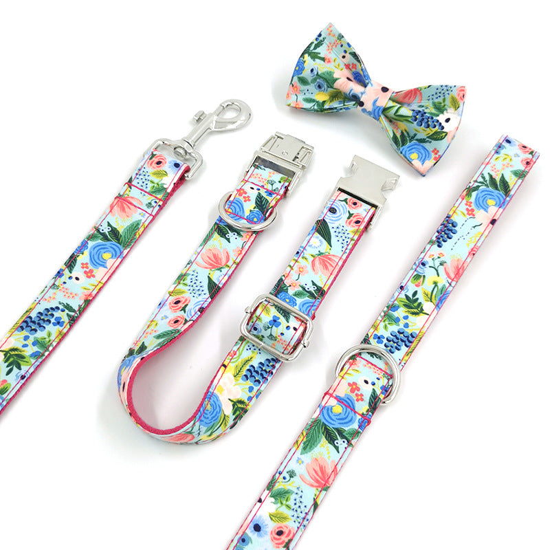 Halsband & Leine Set «Midsummer Garden» – Bild 3 | LuxeStyle