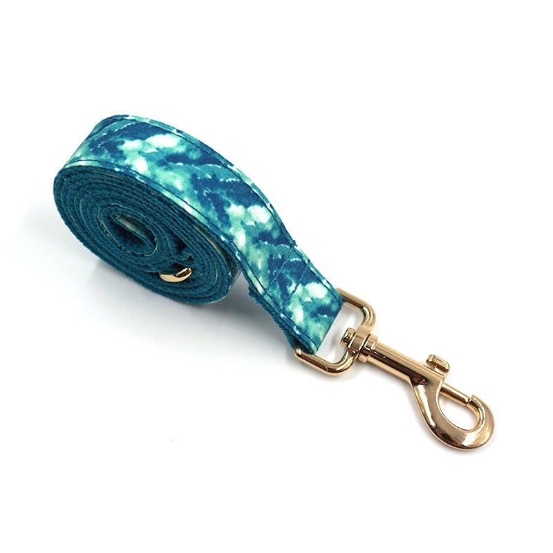 Halsband- und Leinen-Set «Agate Green» – Bild 5 | LuxeStyle
